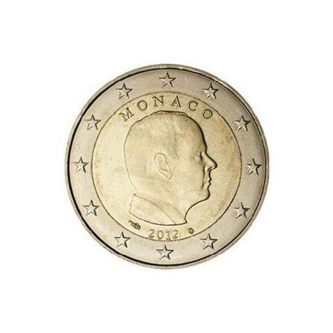 Moneda 2 euros Mónaco 2012