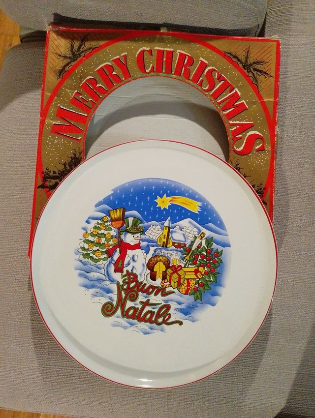 Piatto natalizio