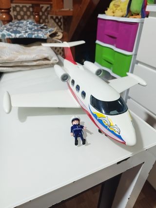 Playmobil avión comercial 
