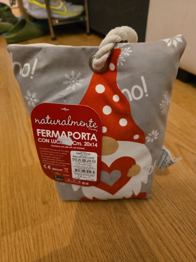 Fermaporta natalizio