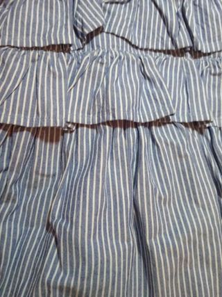 Vestido azul, talla 9-10 años, niña