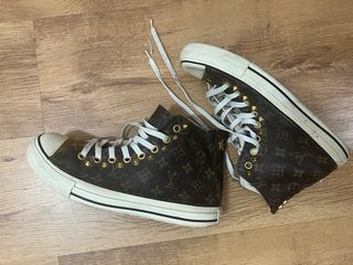 All star Converse custom Louis Vuitton