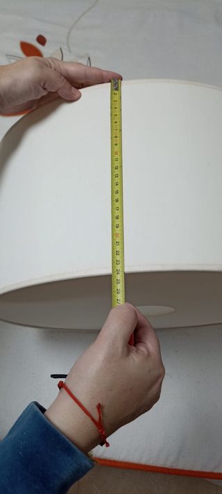 Lampara techo de matrimonio .