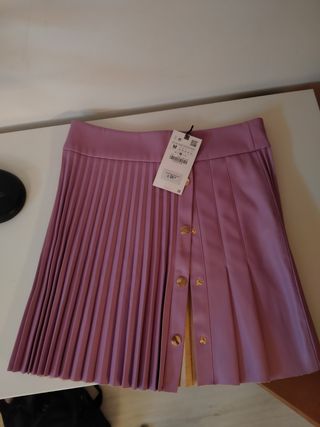 Falda zara nueva