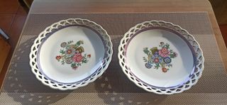 Platos de porcelana