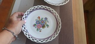 Platos de porcelana