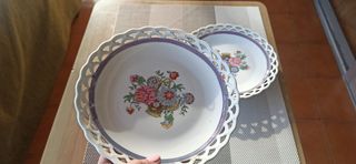 Platos de porcelana