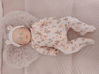 Reborn silicona dormido