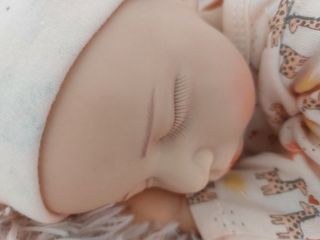 Reborn silicona dormido