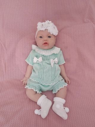 Reborn silicona dormido