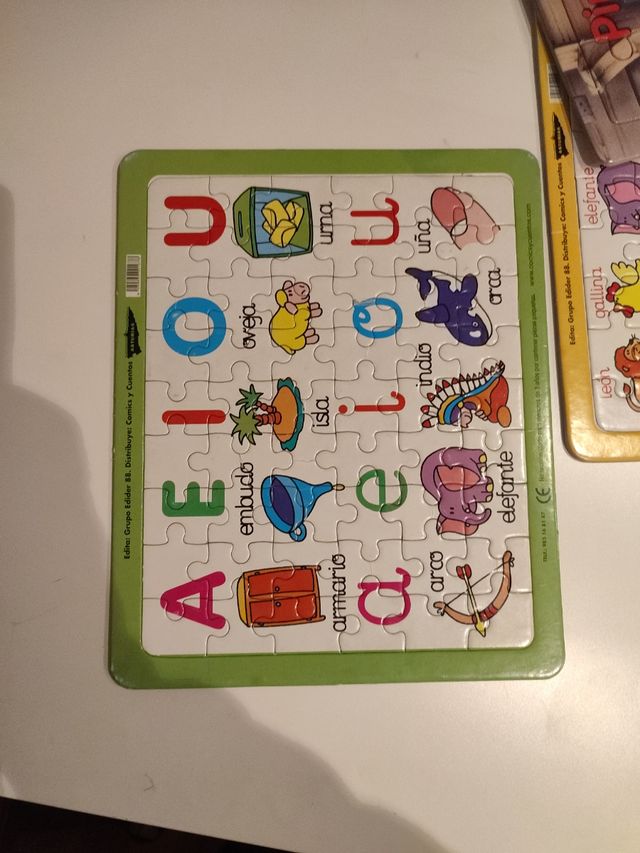 6 x Puzzle infantil
