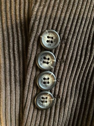 Chaqueta Purificación García de pana 