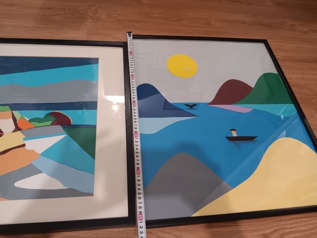 Cuadros con marcos incluidos