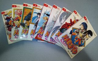 Comics manga de Naruto del nº1 a 9