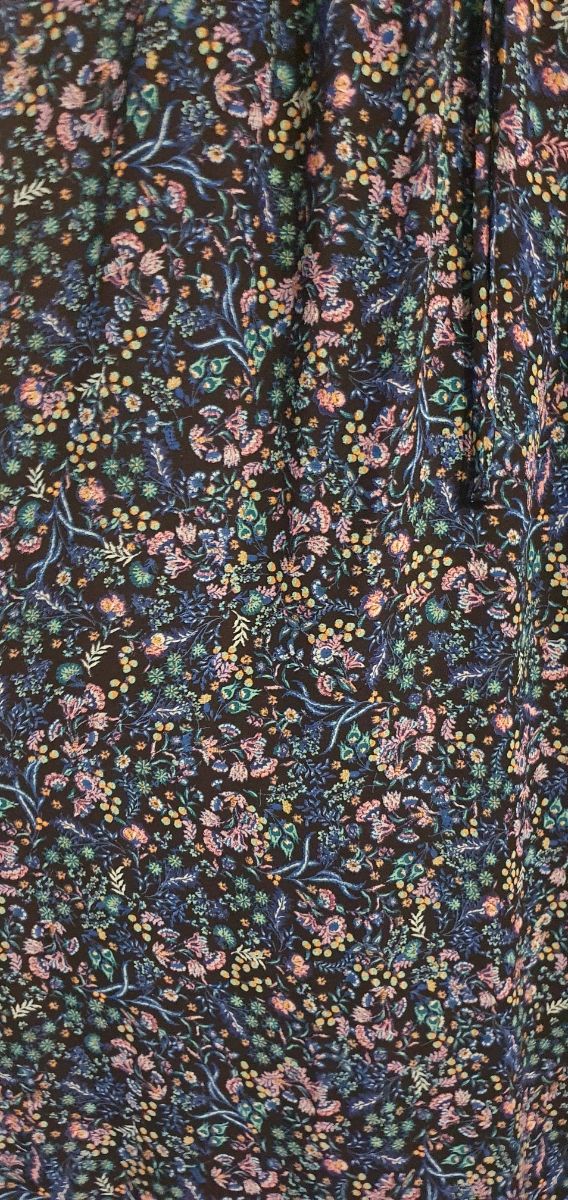 Vestido palabra honor Bershka