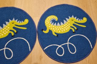 Dos alfombras redondas infantil Ikea