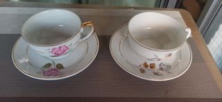 Tazas de café. Vintage