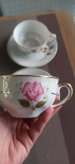 Tazas de café. Vintage