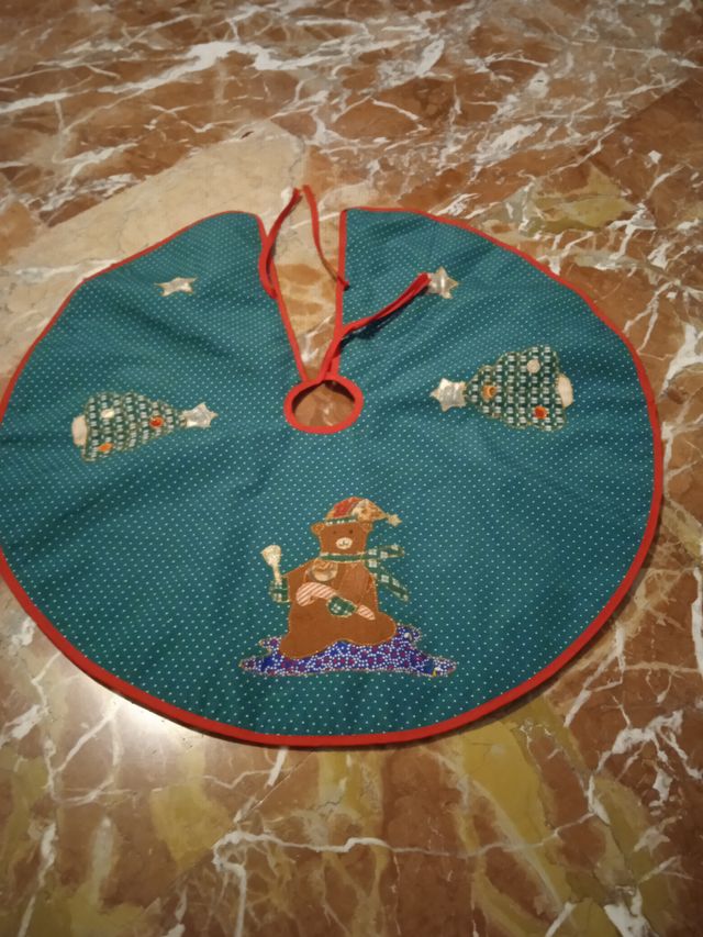 Cubierta para base de árbol de navidad