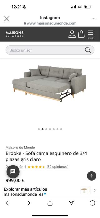 Sofa cama