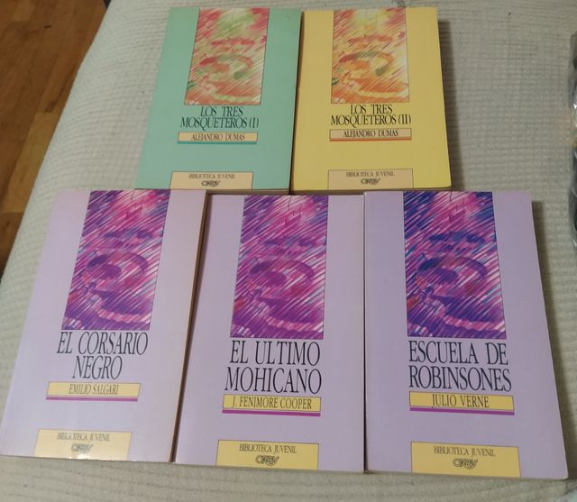 Lote de 5 libros Biblioteca juvenil