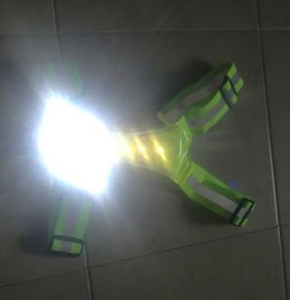 Chaleco bici reflectante