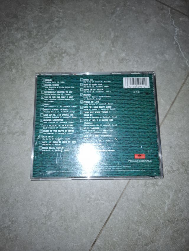 CD Banda Sonora Grease original