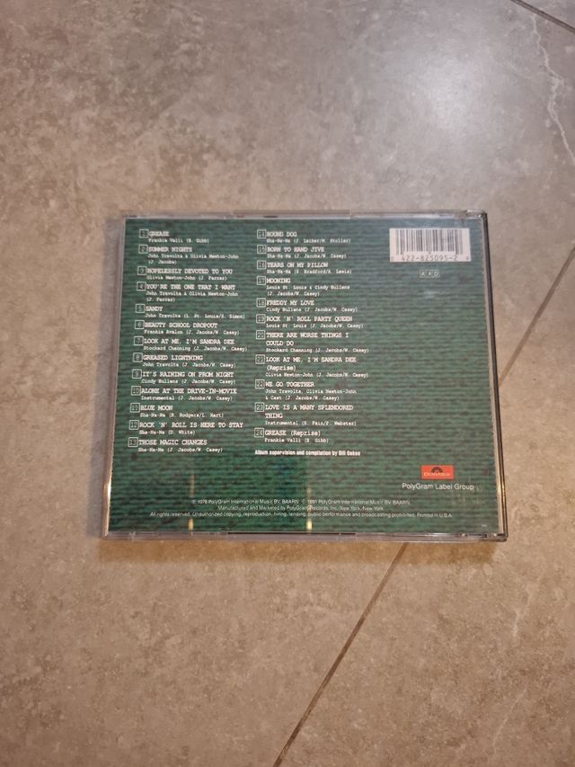 CD Banda Sonora Grease original