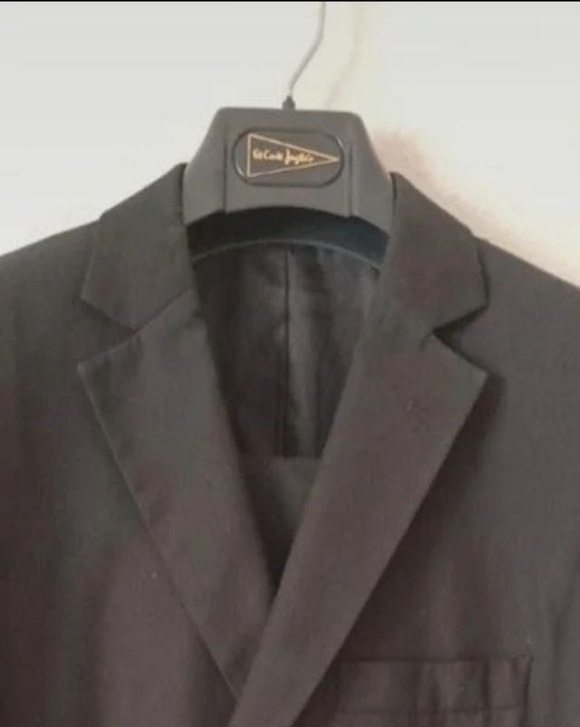 Traje italiano negro Angelo Litrico