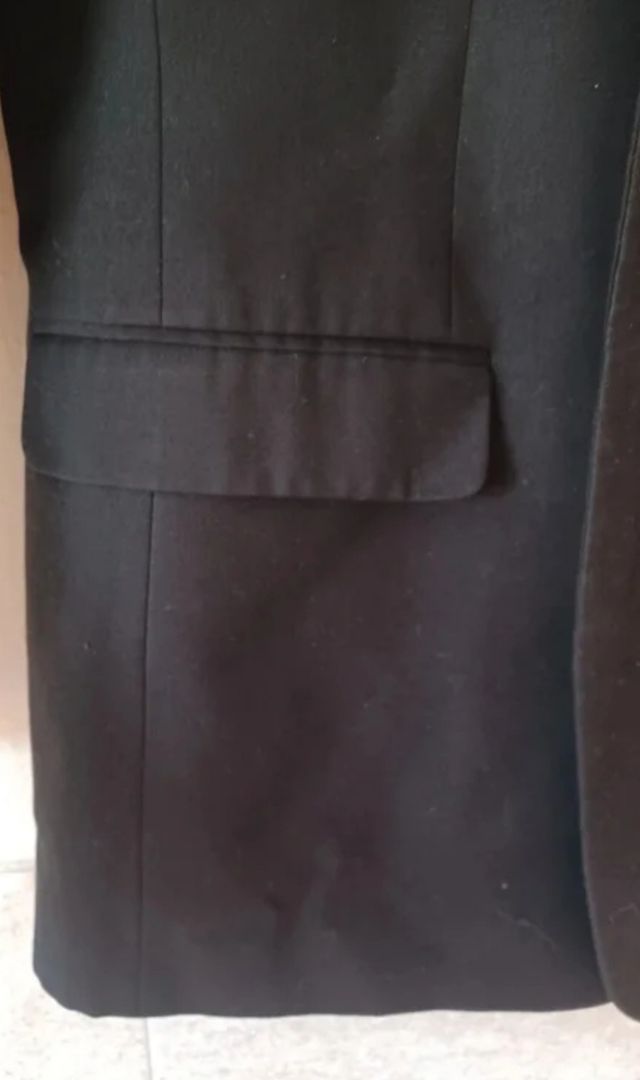 Traje italiano negro Angelo Litrico