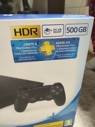 Ps4 con soporte juegos y dos mandos