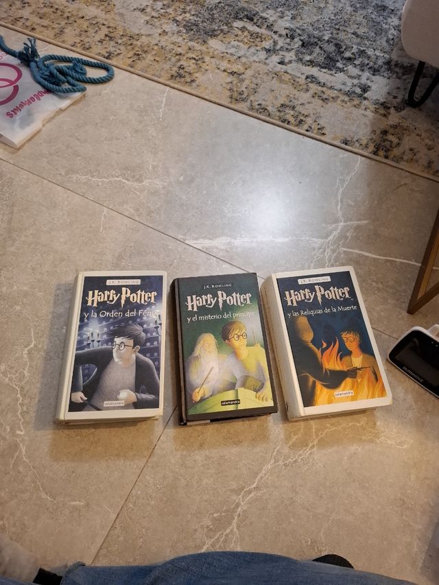 Libros Harry Potter -primera edición español