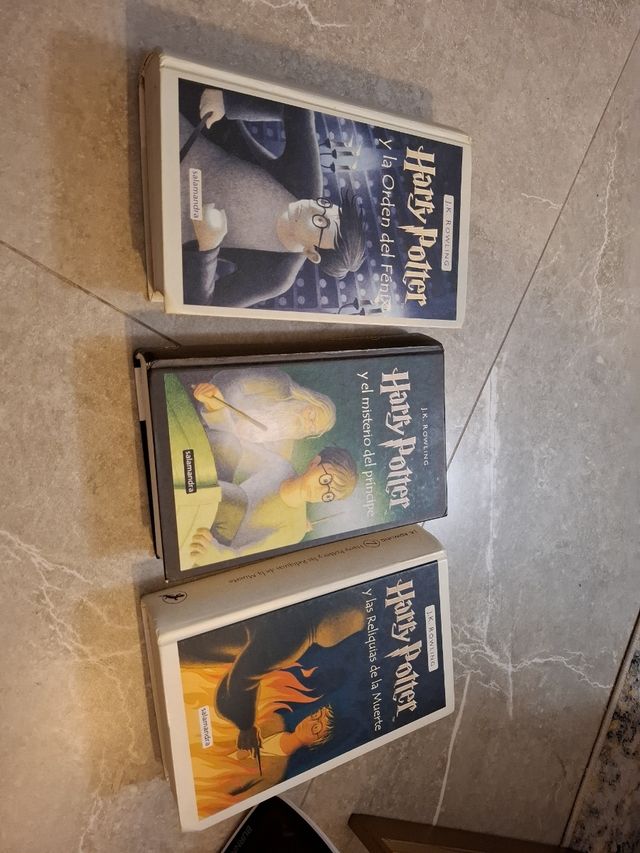 Libros Harry Potter -primera edición español