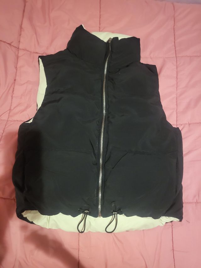 Chaleco reversible talla S= 8€