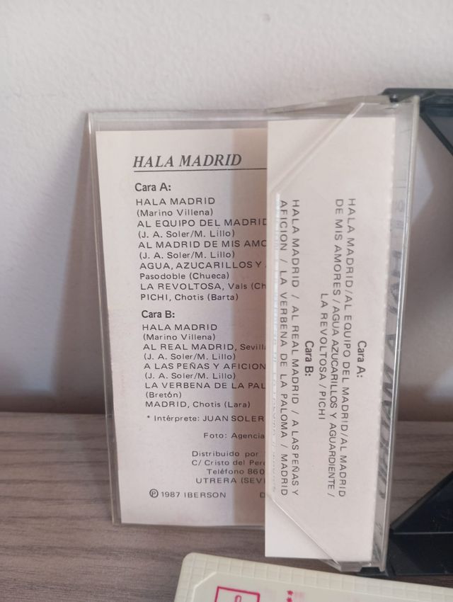 Cassette Real Madrid
