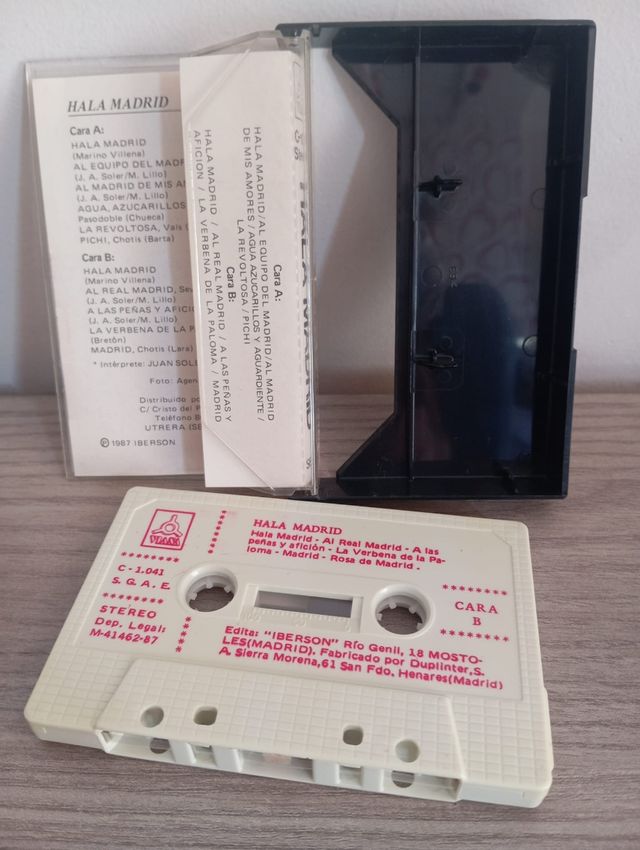 Cassette Real Madrid