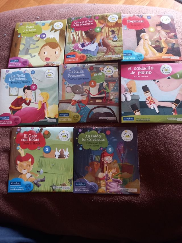 Cuentos infantiles  bilingues Vaugham