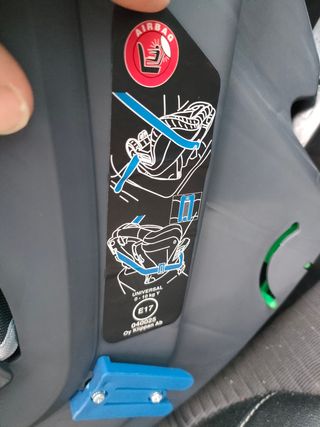Silla klippan 2 kiss  para coche isofix