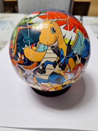 Puzzle bola pokemon 3D
