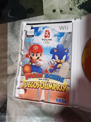 Mario y sonic juegos olímpicos wii