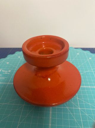 Candelabro ceramica vitrificada Steuer
