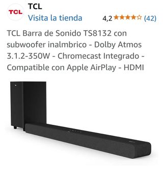 Barra de sonido