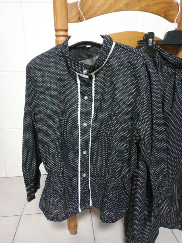 Vestido baserritarra talla 8