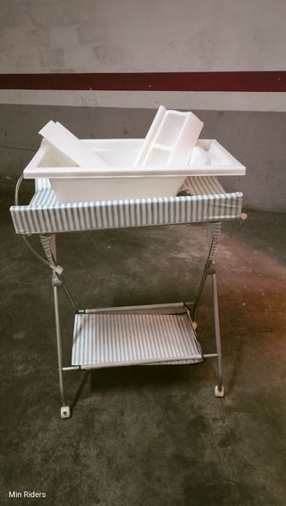 Cambiador, bañera bebe