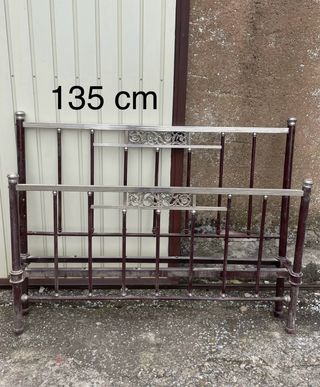 Cabecero y piecero laton 135 cm