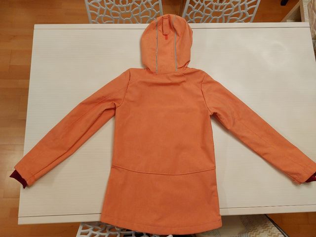 Chaqueta de niña impermeable y cálida