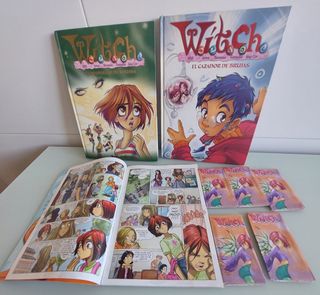 2 LIBROS WITCH + REVISTA ESPECIAL+5 PAÑUELOS PAPEL