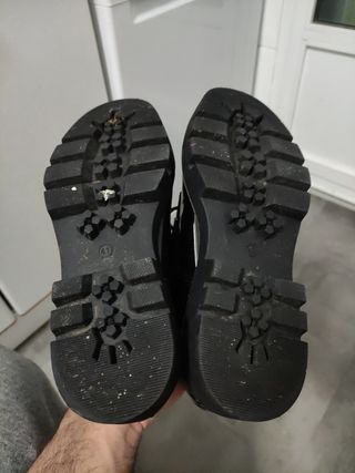 Zapatos negros mujer de cordones