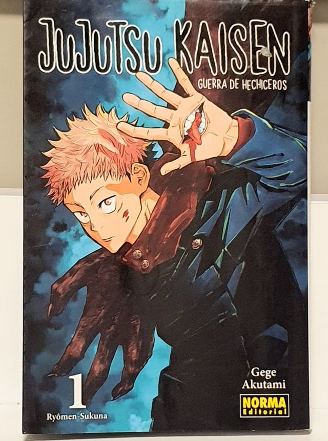 Libro Manga Jujutsu Kaisen 1