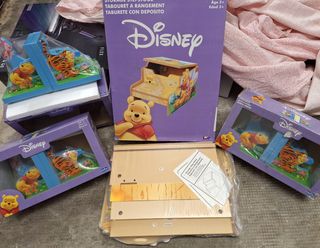Cassapanca +6 mensole Disney nuovo